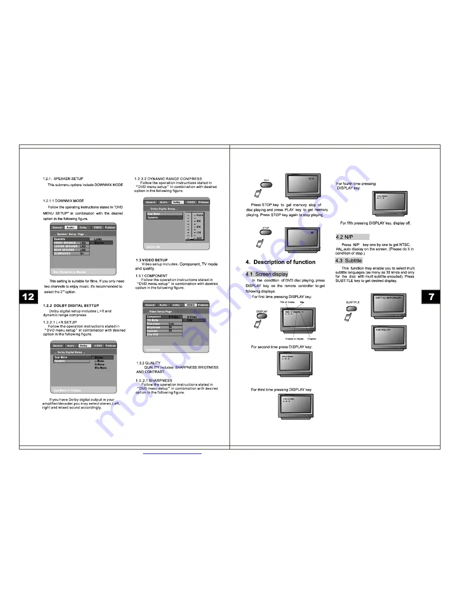 IVIEW iVIEW-102DV User Manual Download Page 8