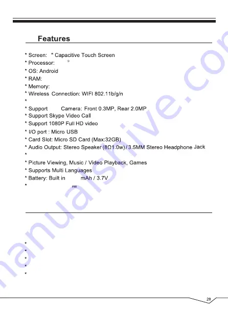 IVIEW SupraPad i700Q User Manual Download Page 32