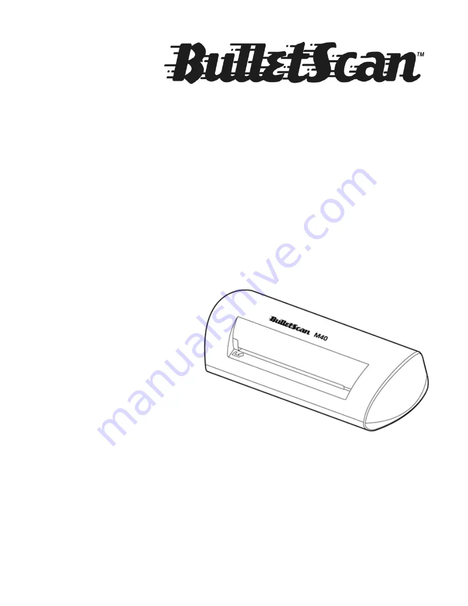 iVina BulletScan M40 User Manual Download Page 1