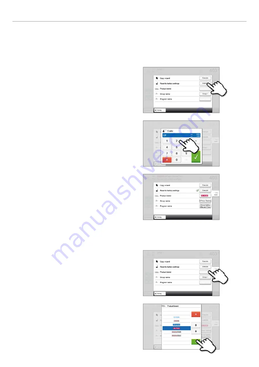 Ivoclar Vivadent Programat EP 5010 Operating Instructions Manual Download Page 42