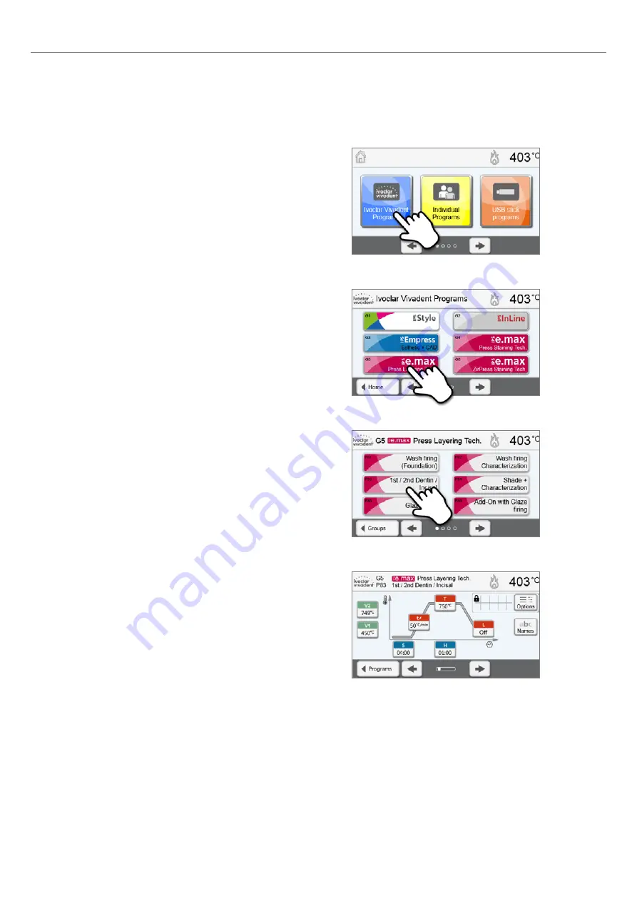 Ivoclar Vivadent Programat EP3010 Operating Instructions Manual Download Page 27