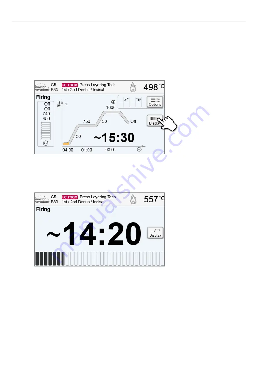 Ivoclar Vivadent Programat EP3010 Operating Instructions Manual Download Page 36