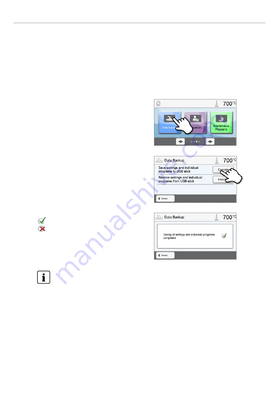 Ivoclar Vivadent Programat EP3010 Operating Instructions Manual Download Page 50