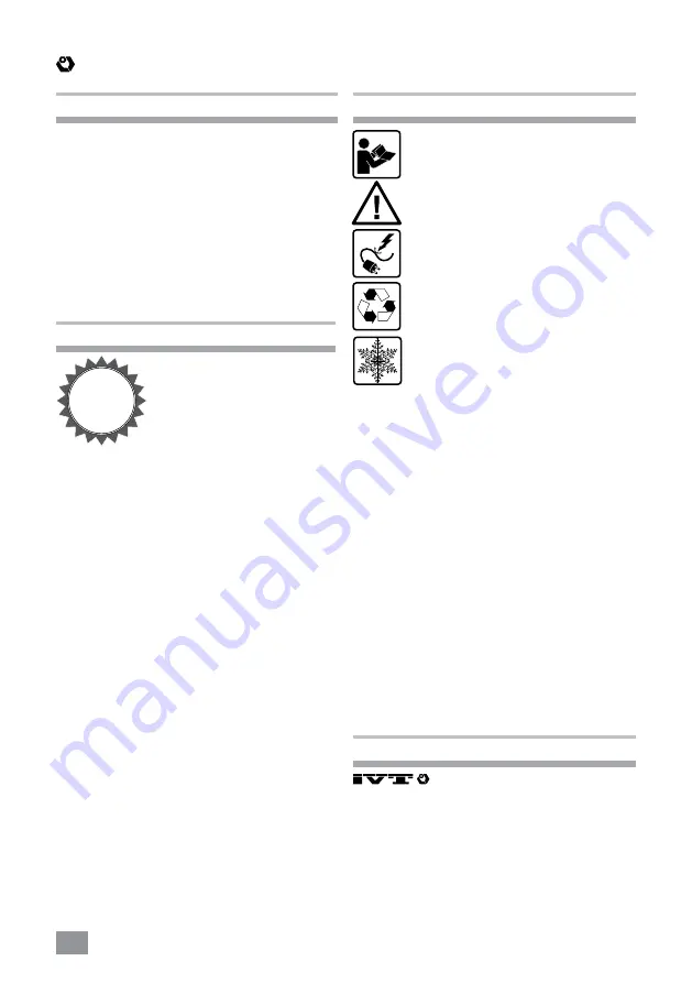 IVT GP-800 Operating/Safety Instructions Manual Download Page 14