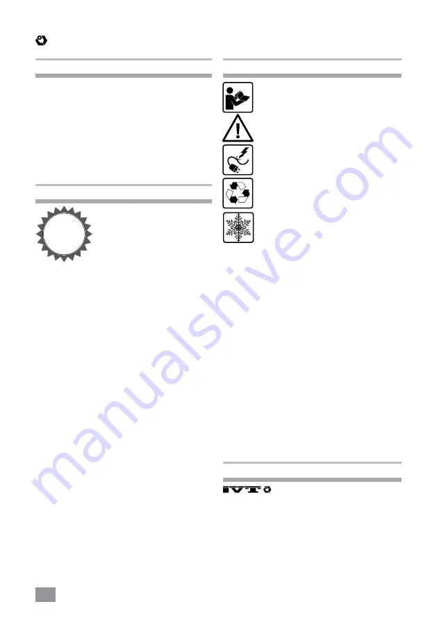 IVT GP-800 Operating/Safety Instructions Manual Download Page 26