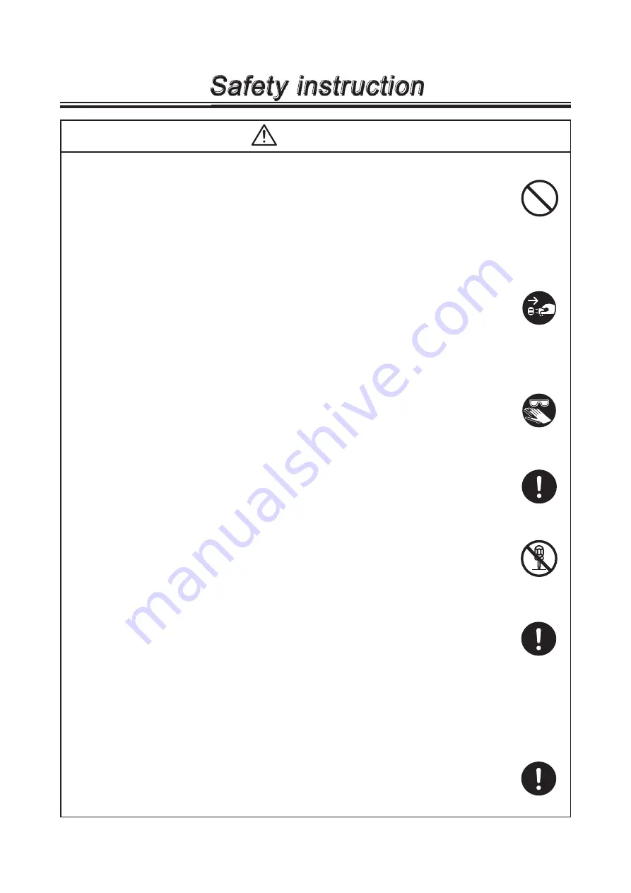 IWAKI PUMPS MXM Series Instruction Manual Download Page 4