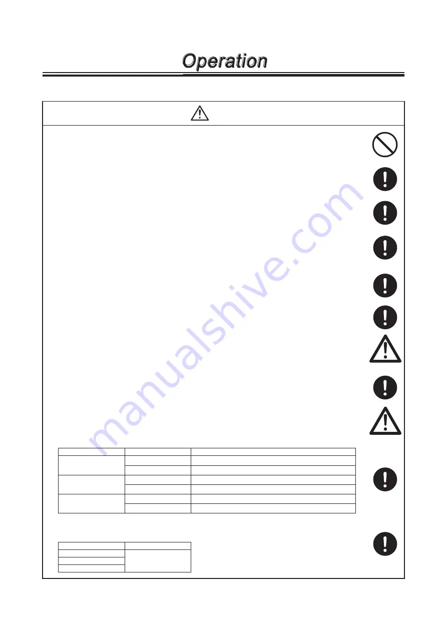 IWAKI PUMPS MXM Series Instruction Manual Download Page 22