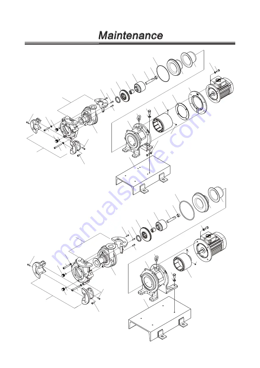 IWAKI PUMPS MXM Series Instruction Manual Download Page 39