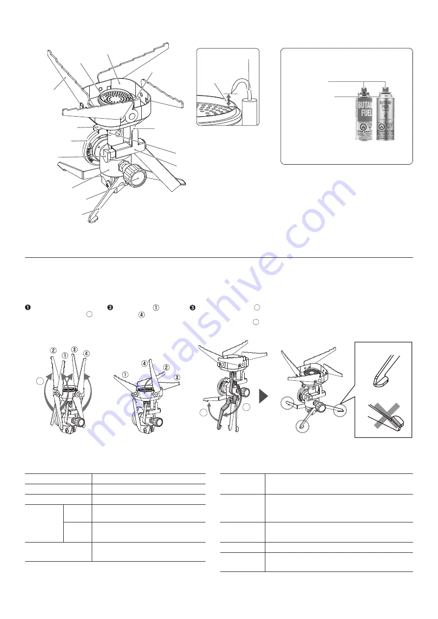 Iwatani Fore Winds FW-CS01 Скачать руководство пользователя страница 3