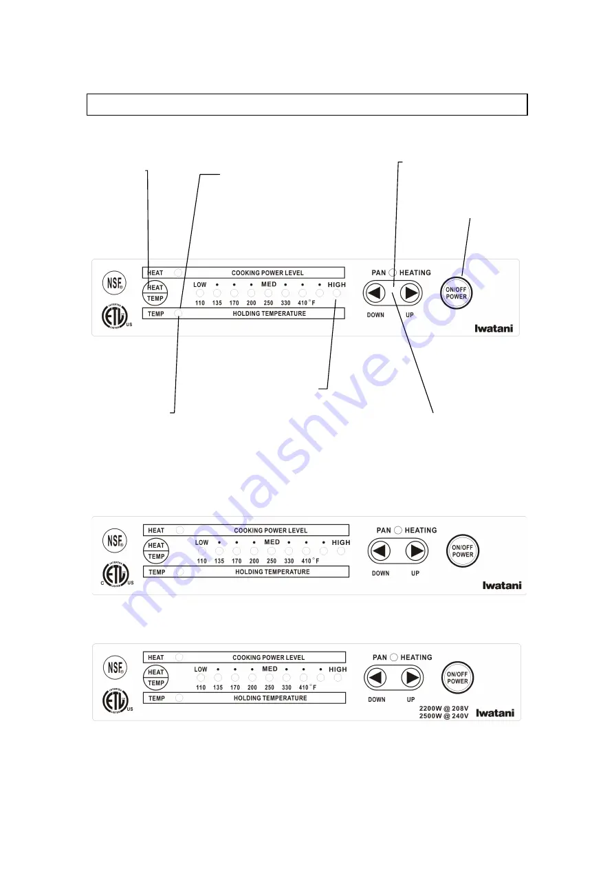 Iwatani IWA-1500 Скачать руководство пользователя страница 6