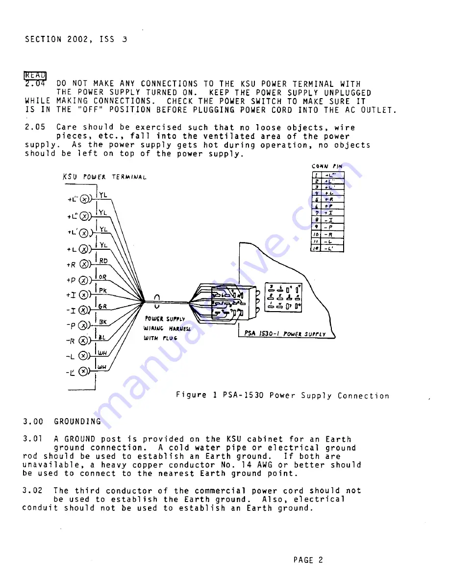 Iwatsu Omega Phone II BT-1530 Technical Manual Download Page 46