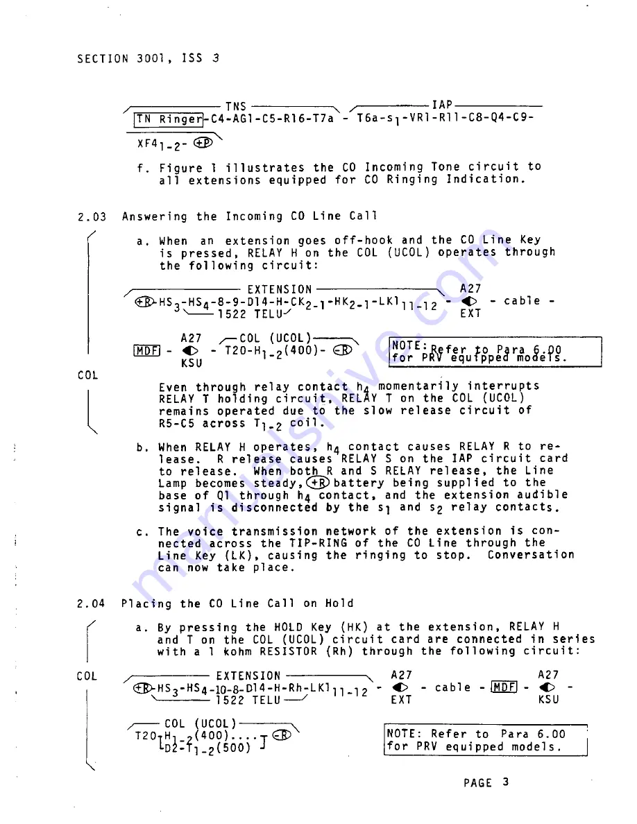 Iwatsu Omega Phone II BT-1530 Technical Manual Download Page 181