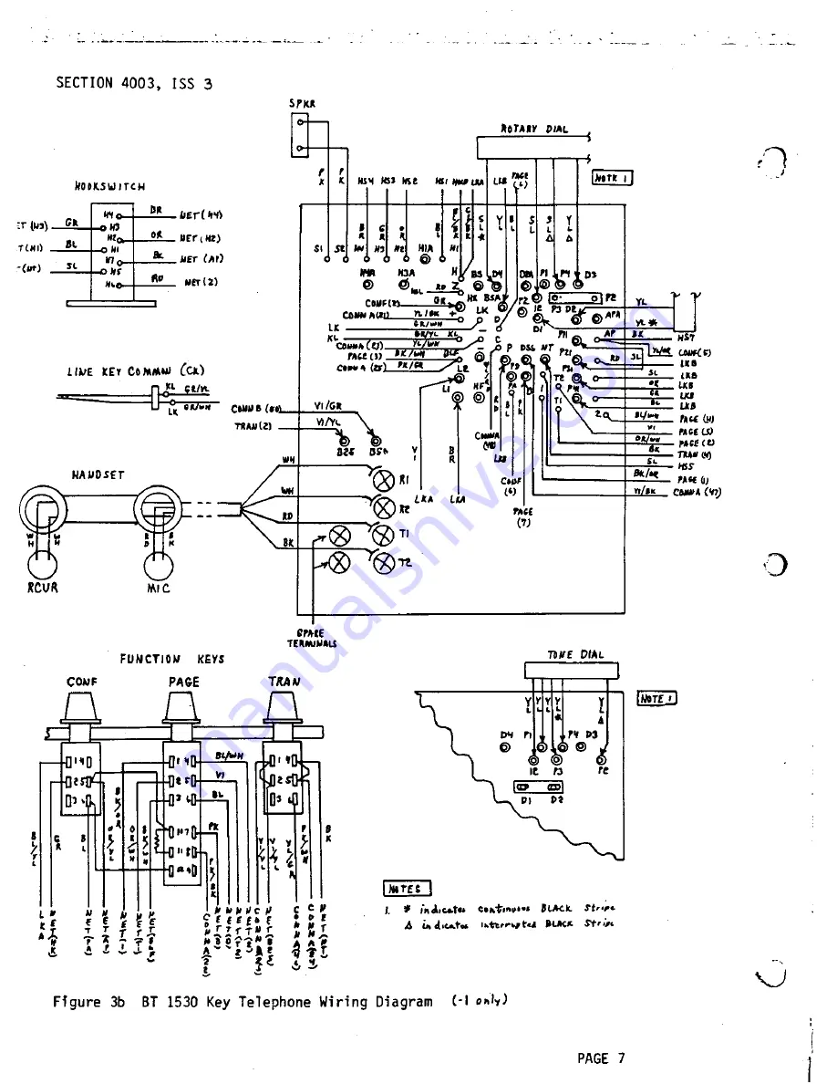 Iwatsu Omega Phone II BT-1530 Technical Manual Download Page 318