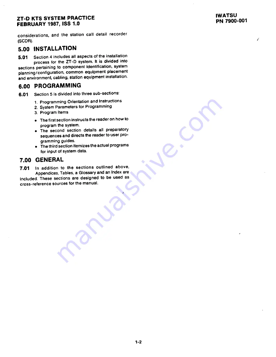 Iwatsu Omega ZT-D Product Manual Download Page 48