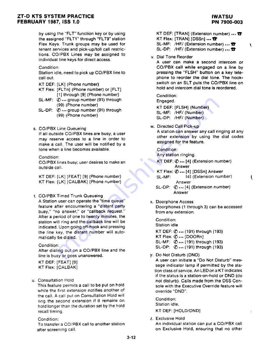 Iwatsu Omega ZT-D Product Manual Download Page 86