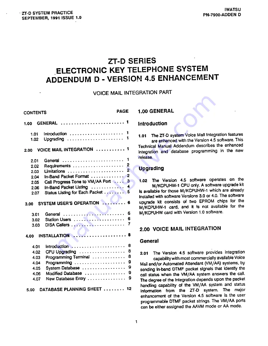 Iwatsu Omega ZT-D Product Manual Download Page 431