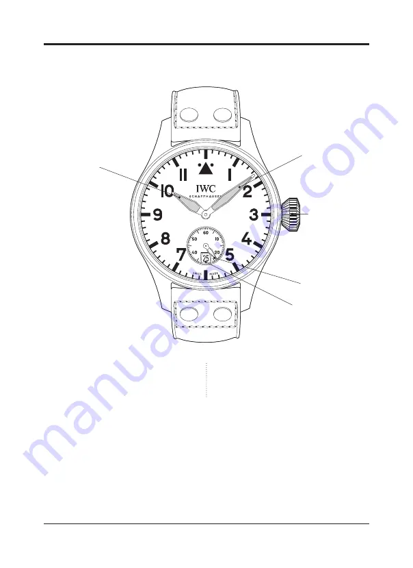 IWC Schaffhausen BIG PILOT'S HERITAGE WATCH 48 Operating Instructions Manual Download Page 43