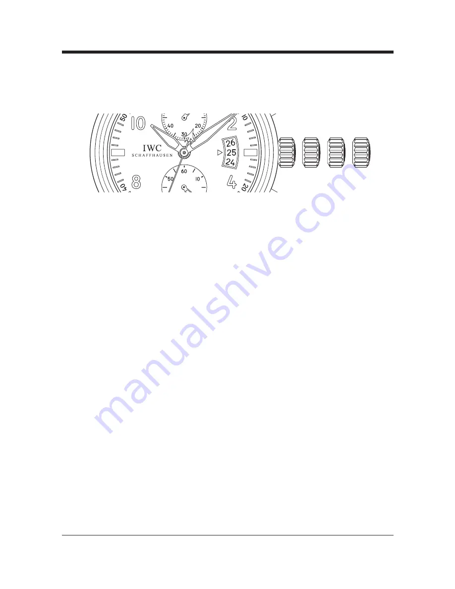 iwc ingenieur 3224 Operating Instruction Download Page 20