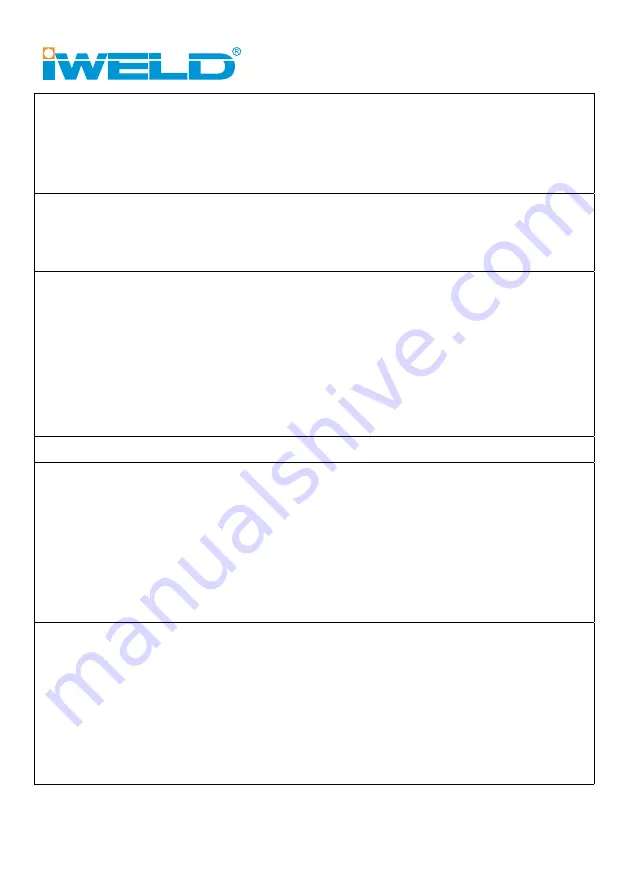 iWeld 800MIG240IGBTS User Manual Download Page 49