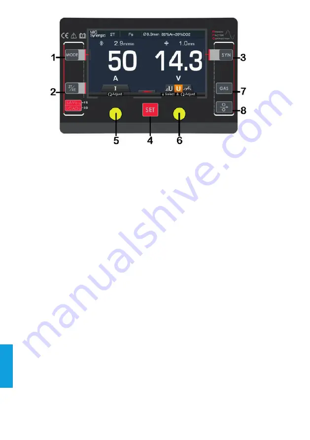 iWeld 800MLTG2400PFC User Manual Download Page 100