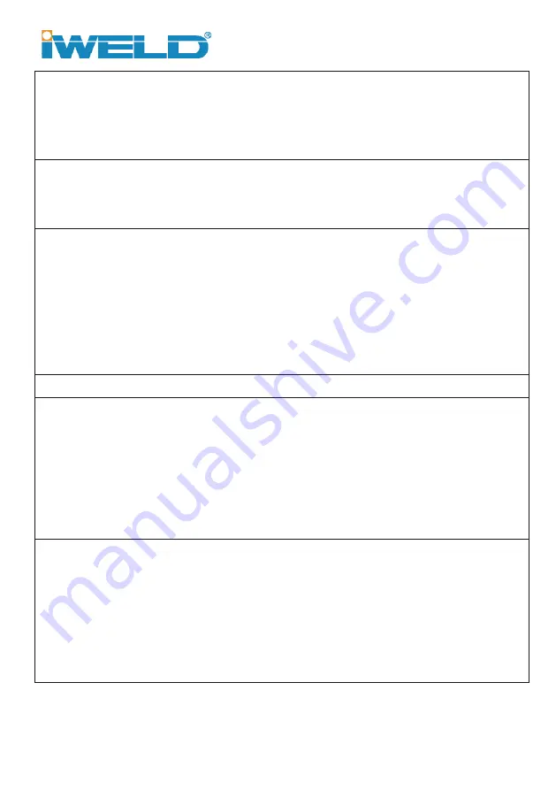 iWeld FANTOM 4 XL User Manual Download Page 41