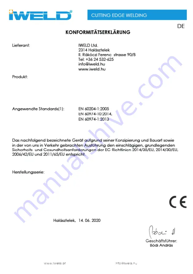 iWeld GORILLA SUPERPULSE 200 User Manual Download Page 95