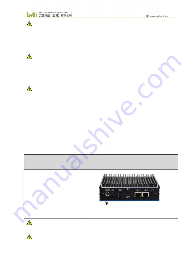 IWILL N1021 User Manual Download Page 8