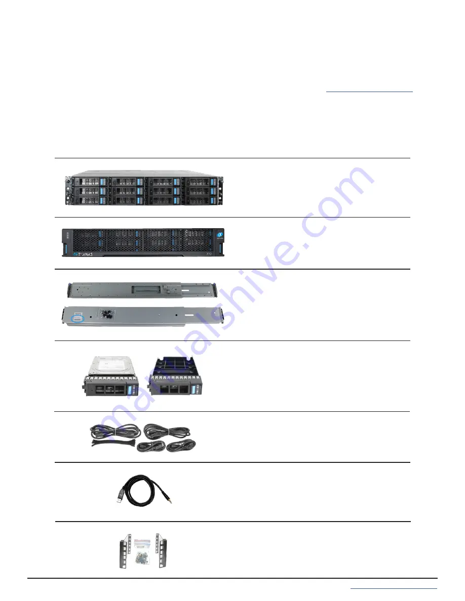 iXsystems TrueNAS X Series Скачать руководство пользователя страница 3