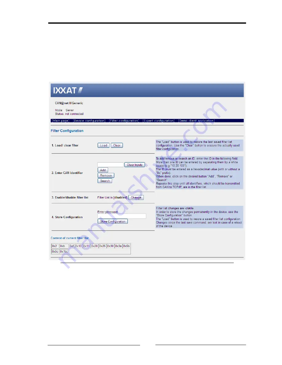 IXXAT CAN@net II/Generic Manual Download Page 25