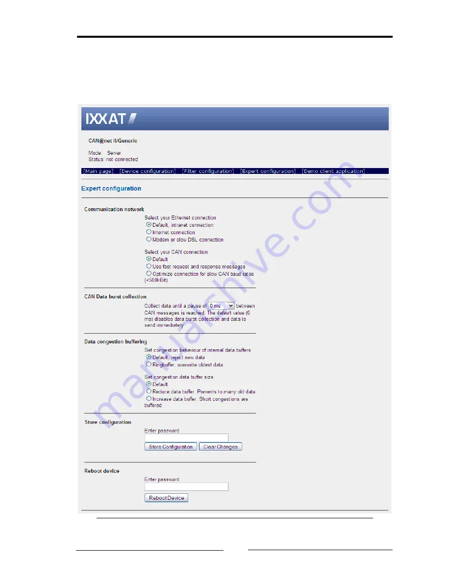 IXXAT CAN@net II/Generic Manual Download Page 27