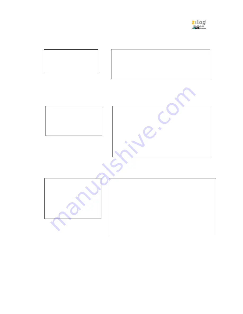 IXYS zilog Z51F6412 Manual Download Page 187