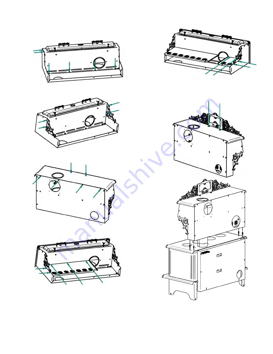 J. A. Roby CUISINIERE Instruction Manual Download Page 10