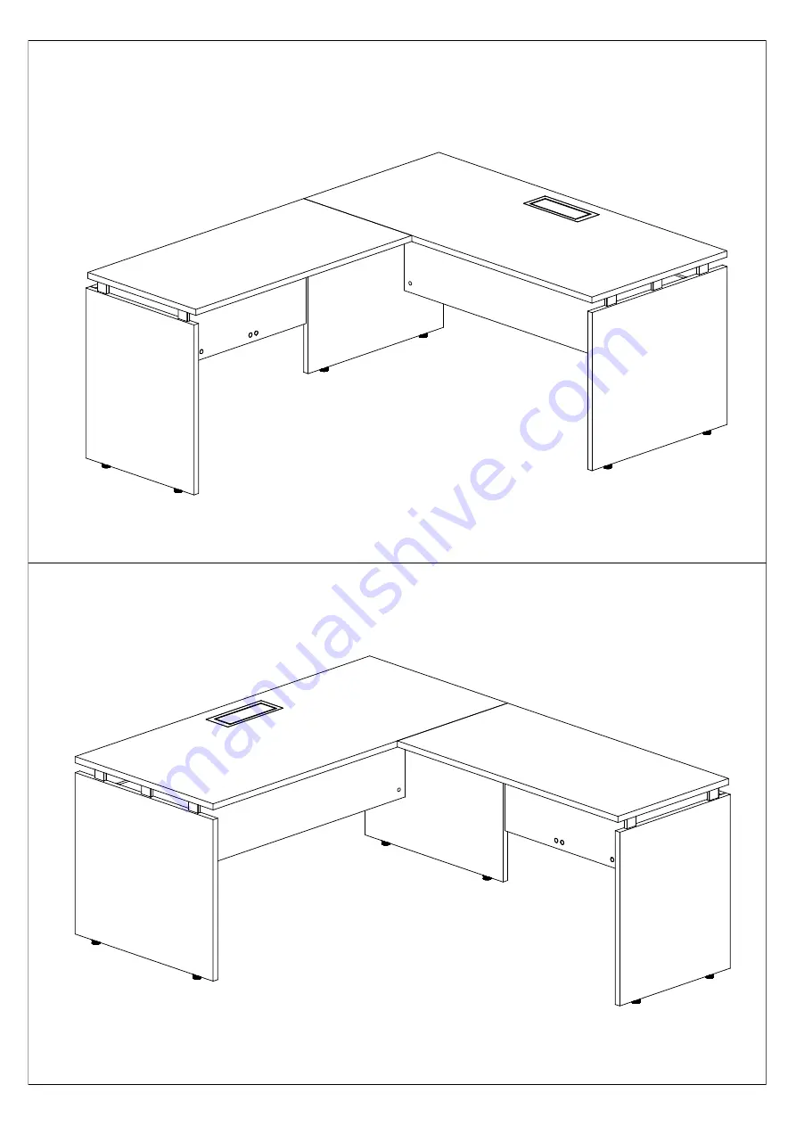 J.Burrows ASHTON DESK RETURN Скачать руководство пользователя страница 4