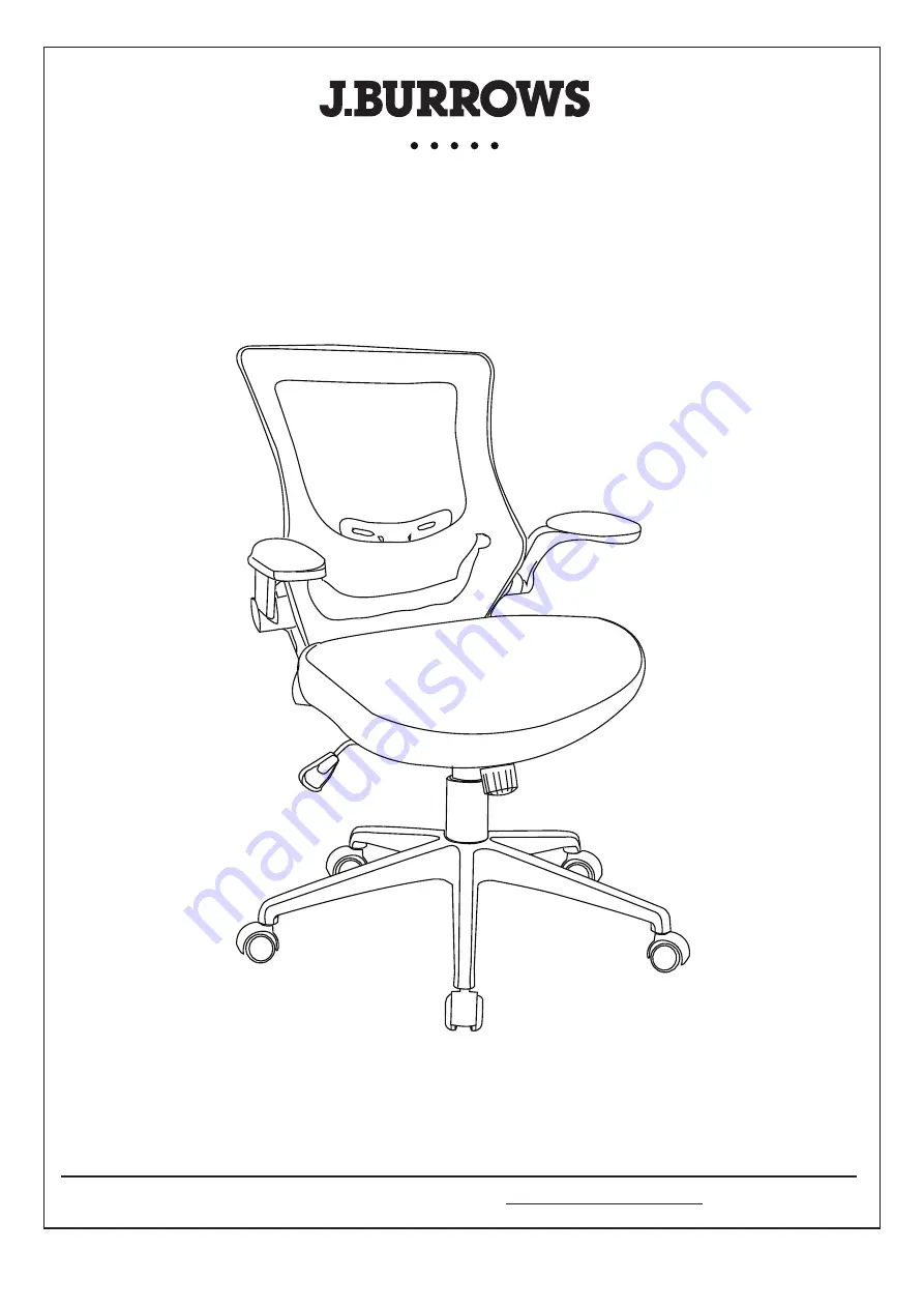 J.Burrows BRIGHTON MB JBBRIMSHBK Assembly Instructions Manual Download Page 1