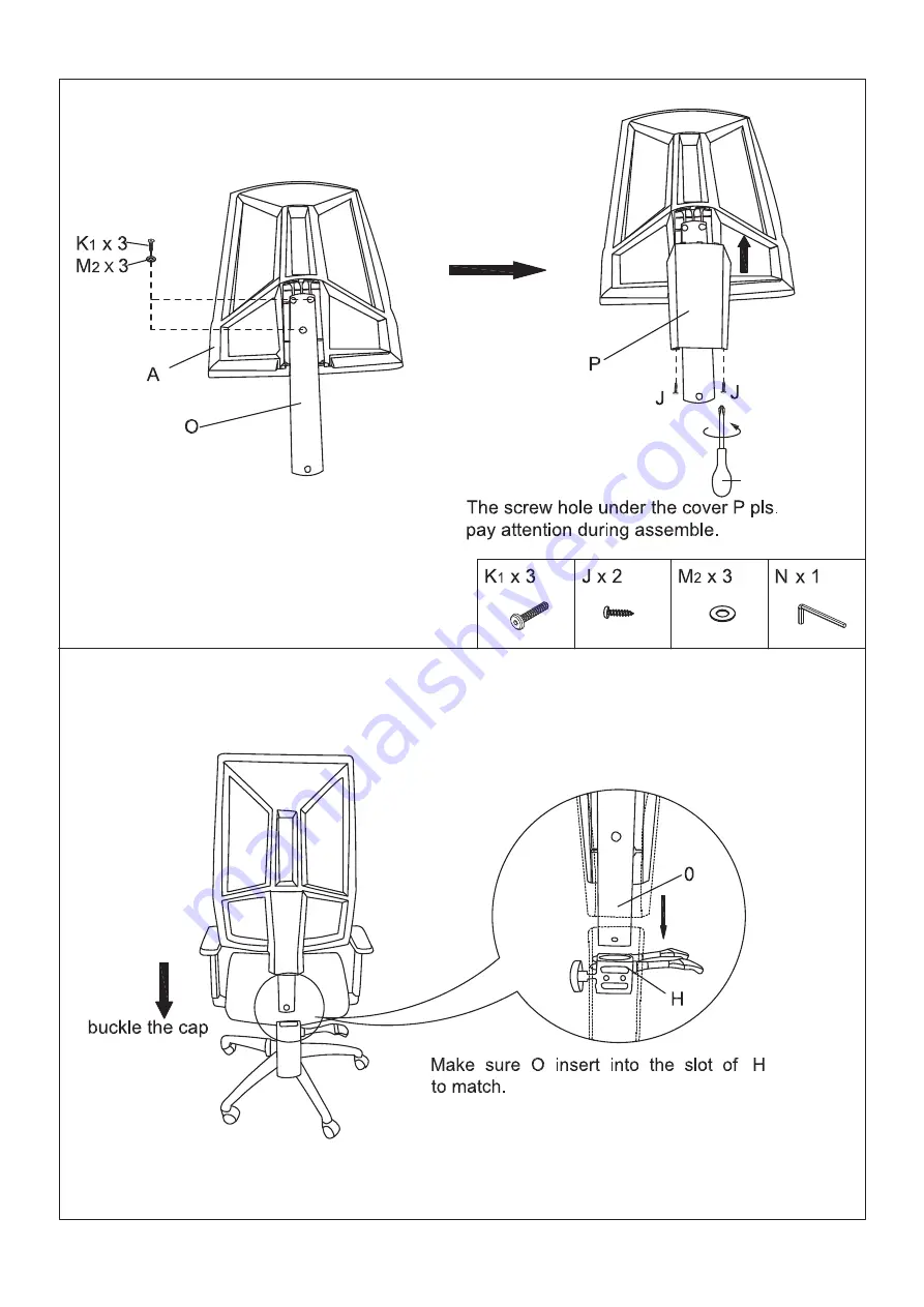 J.Burrows DONCASTER HIGH BACK MESH CHAIR Скачать руководство пользователя страница 7