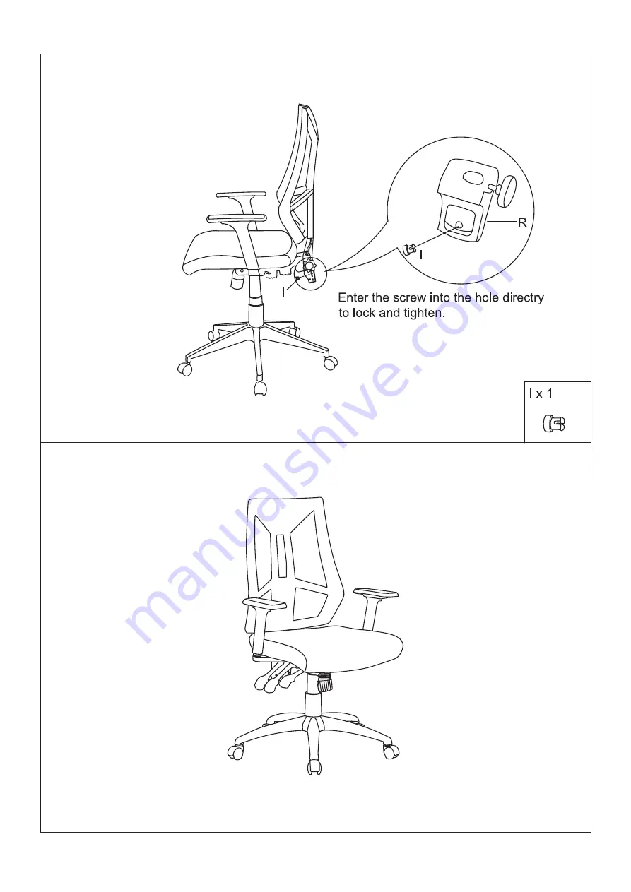 J.Burrows DONCASTER HIGH BACK MESH CHAIR Скачать руководство пользователя страница 8