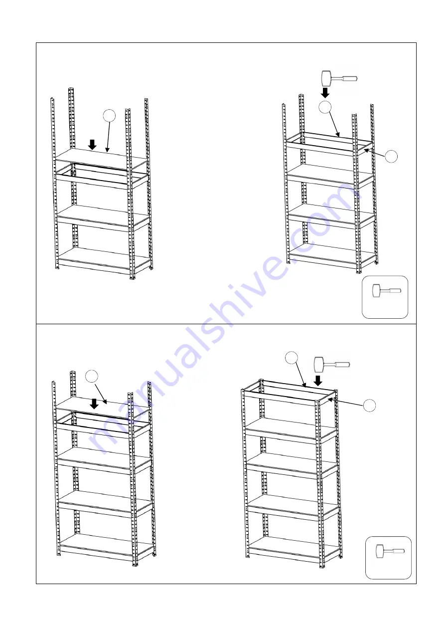 J.Burrows JB5TMTLSWE Assembly Instructions Manual Download Page 7