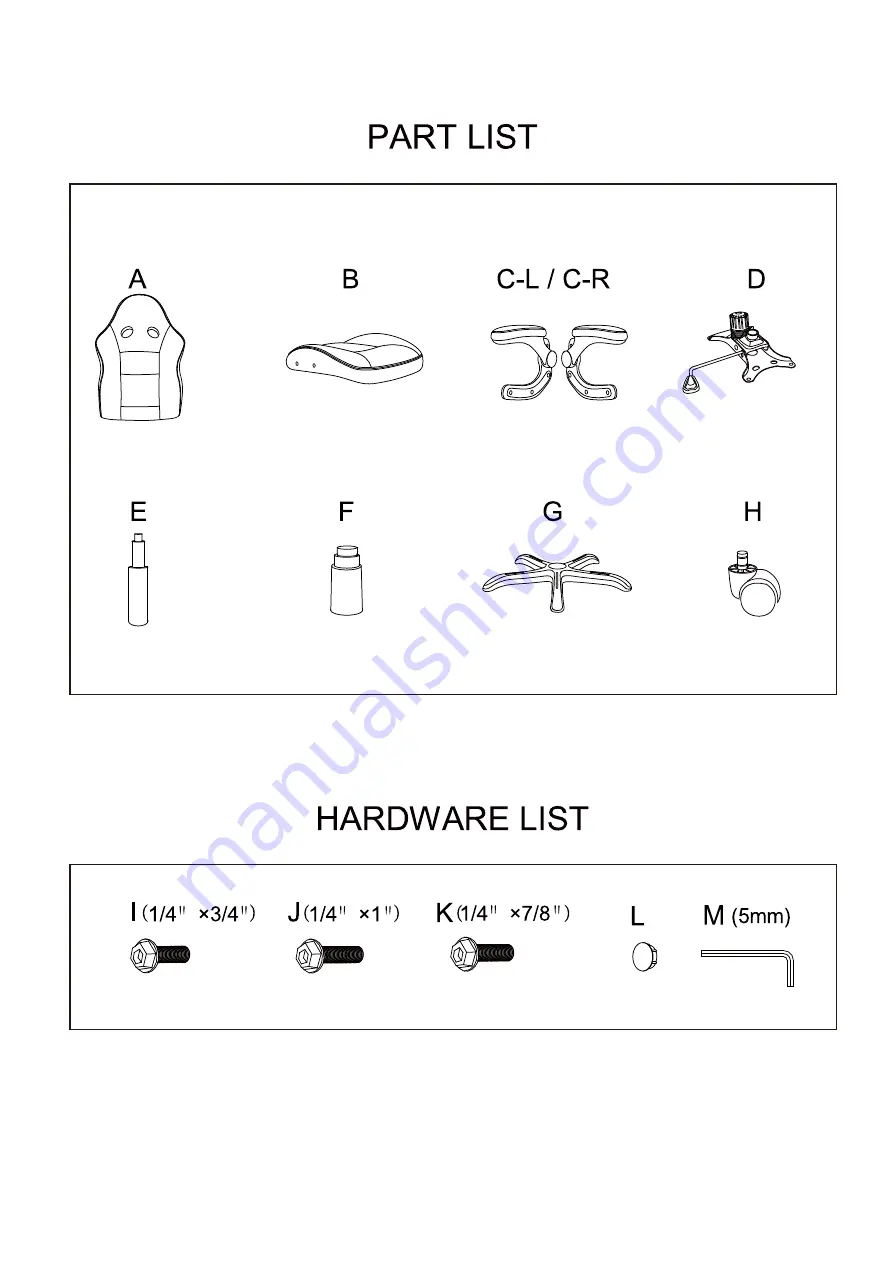 J.Burrows JBBATHCHBE Assembly Instructions Manual Download Page 3