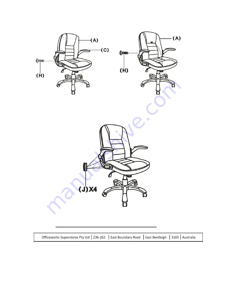 J.Burrows JBLINMBCBK Assembly Instructions Download Page 4