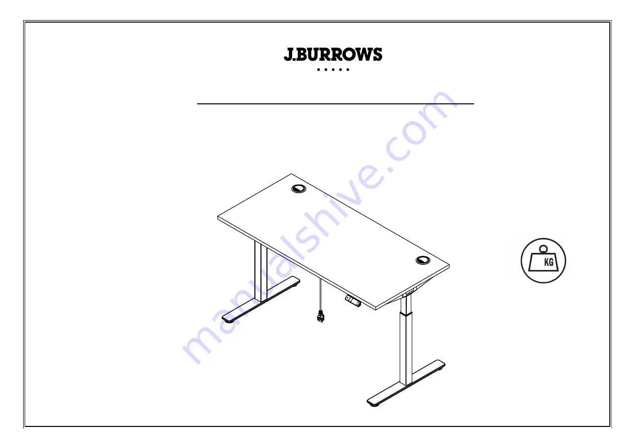 J.Burrows JBMATEL12K Assembly Instructions Manual Download Page 1