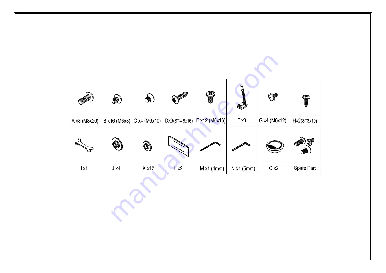 J.Burrows JBMATEL12K Assembly Instructions Manual Download Page 6