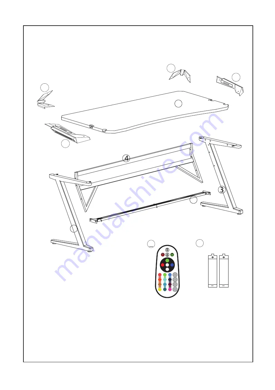 J.Burrows JBRAPGM15B Assembly Instructions Manual Download Page 3