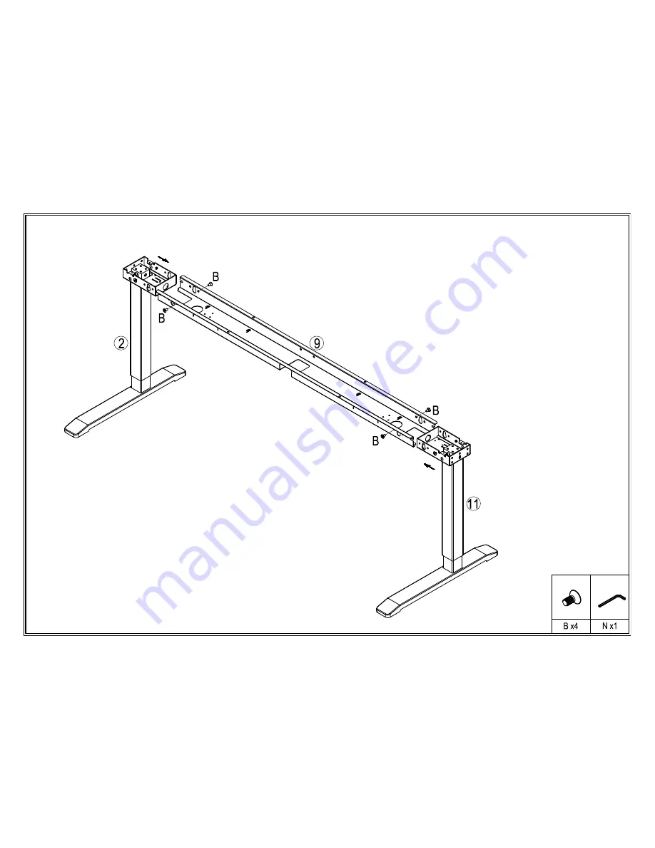 J.Burrows JBSHAD14WW Assembly Instructions Manual Download Page 7