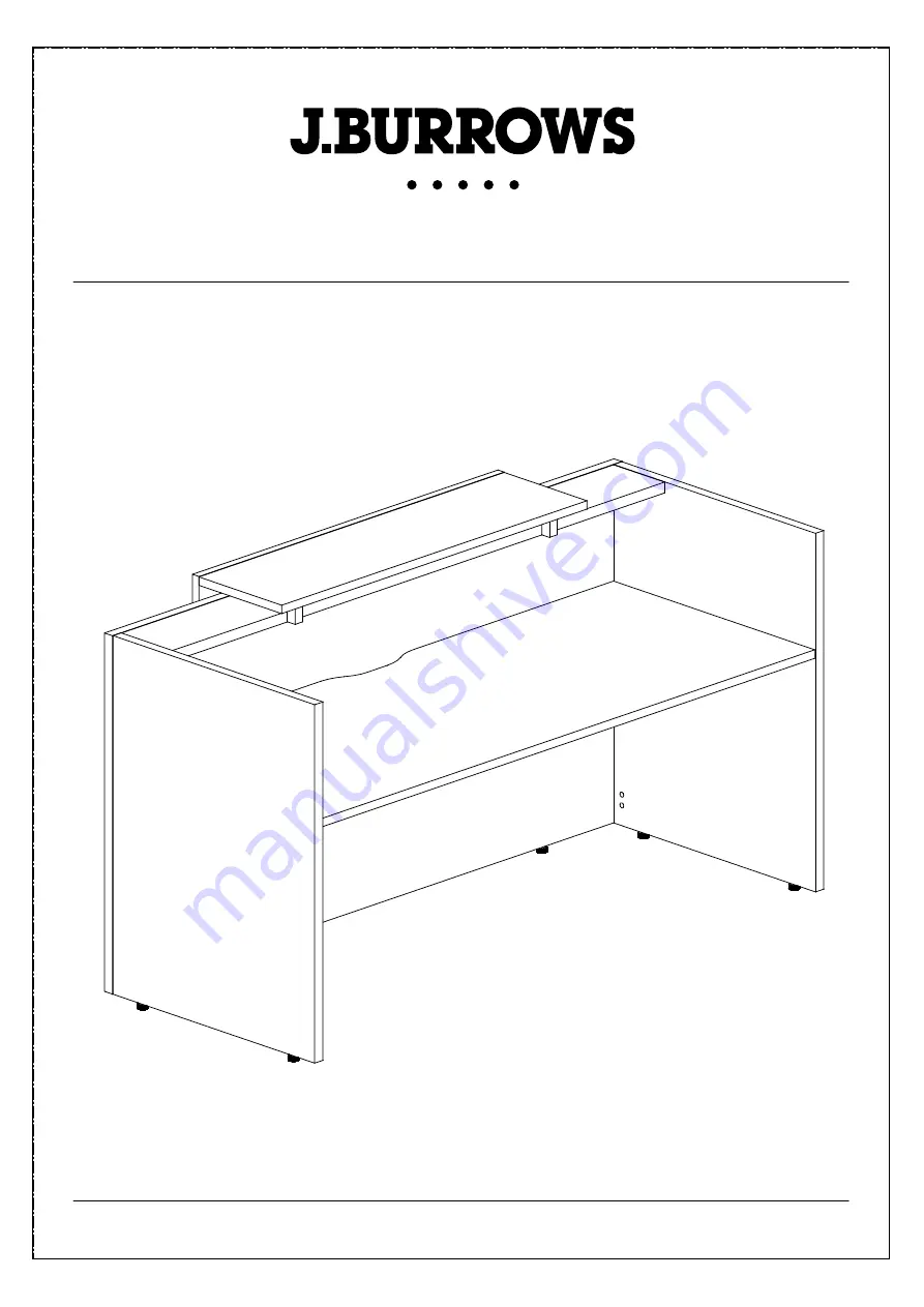 J.Burrows JBSRECPT2M Assembly Instructions Manual Download Page 1