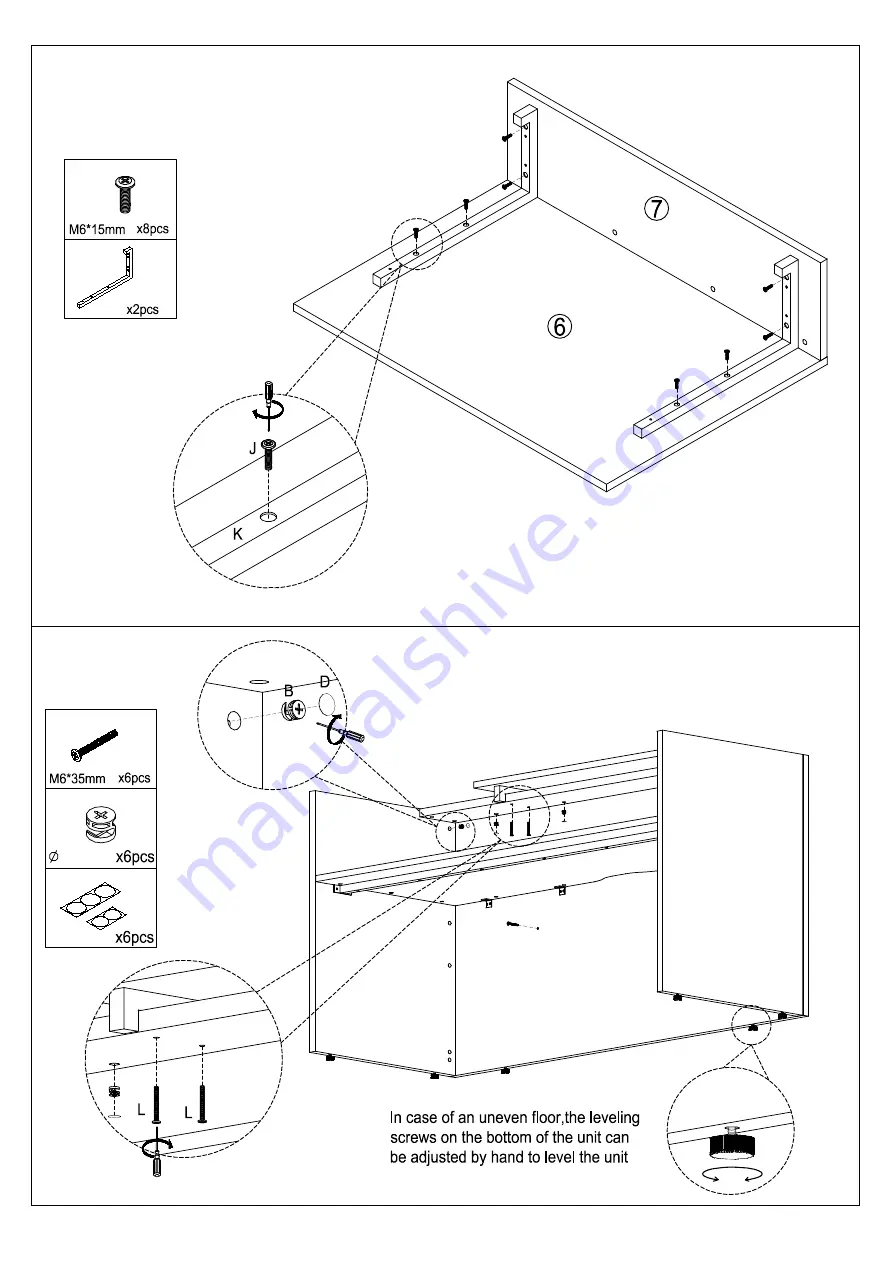 J.Burrows JBSRECPT2M Assembly Instructions Manual Download Page 10