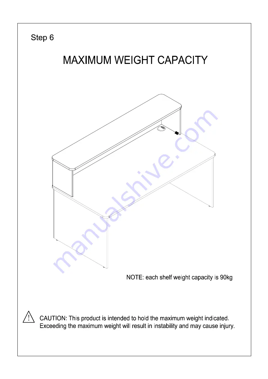 J.Burrows JBTODK18GY Assembly Instructions Manual Download Page 8