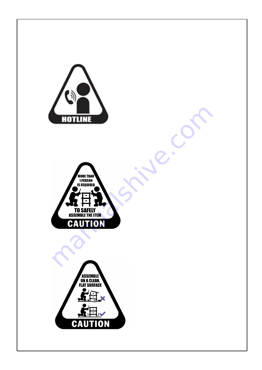 J.Burrows JBTOHU12GY Assembly Instructions Manual Download Page 2