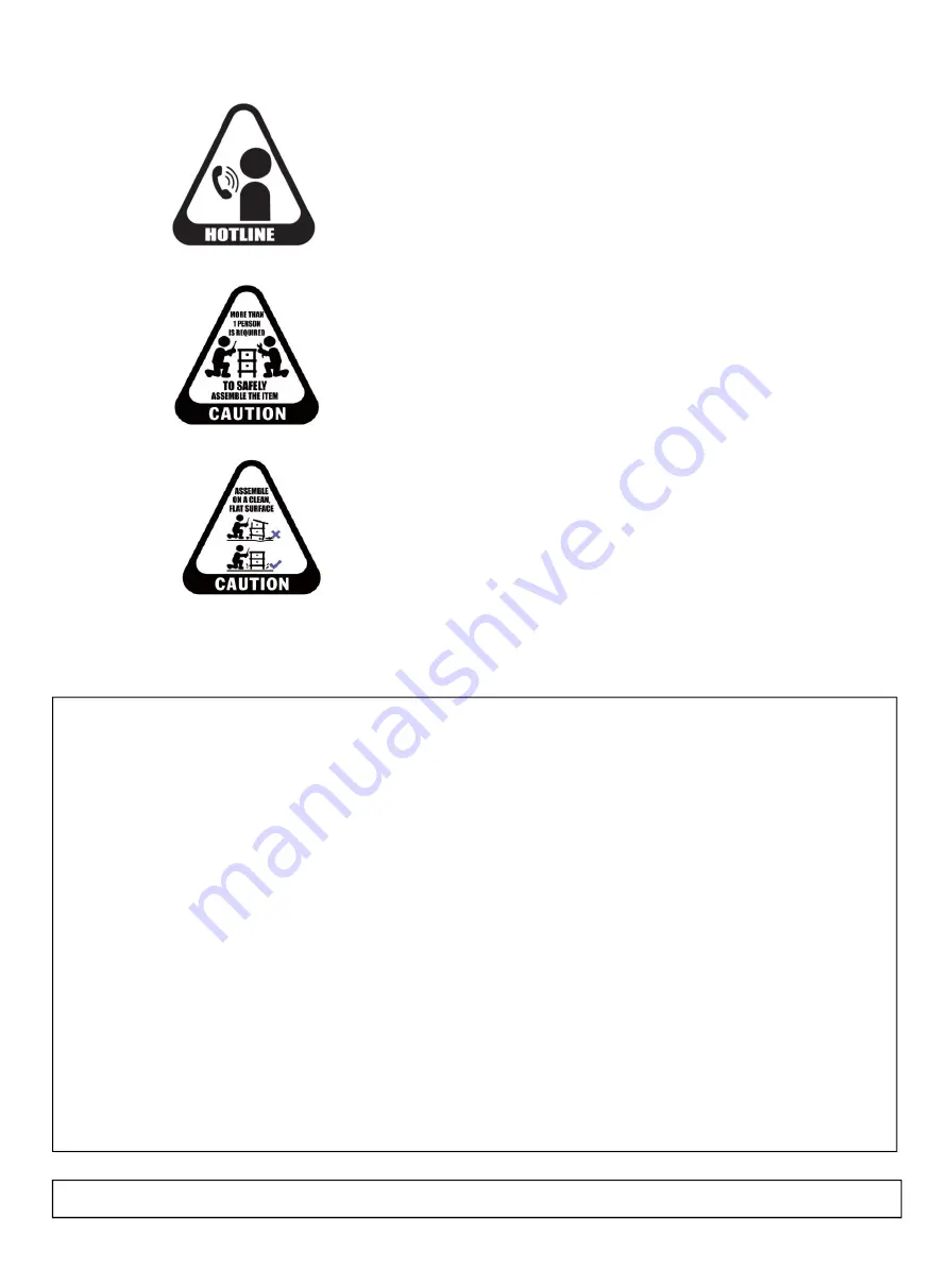 J.Burrows MATRIX 3 DRAWER FILING CABINET STMA3DFCWE Assembly Instructions Manual Download Page 2