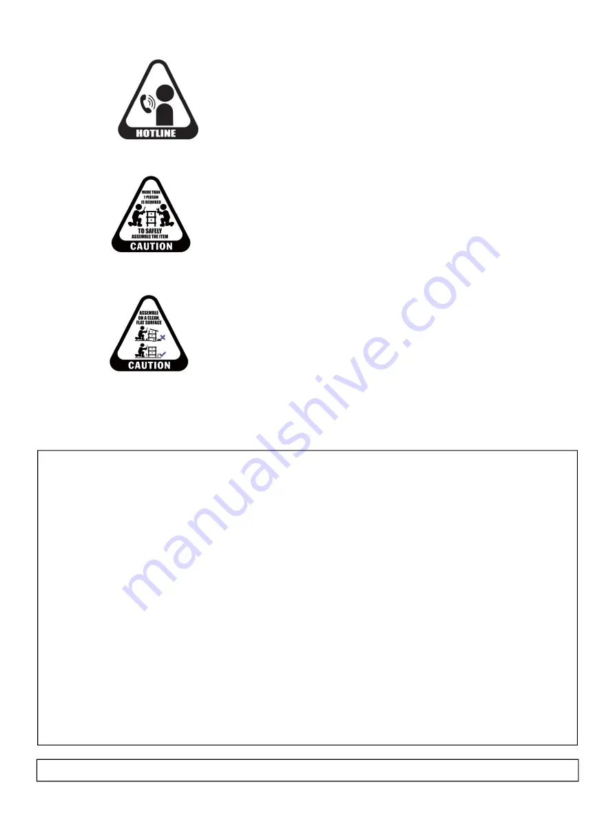 J.Burrows MATRIX STMA4DLFCW Assembly Instructions Manual Download Page 2