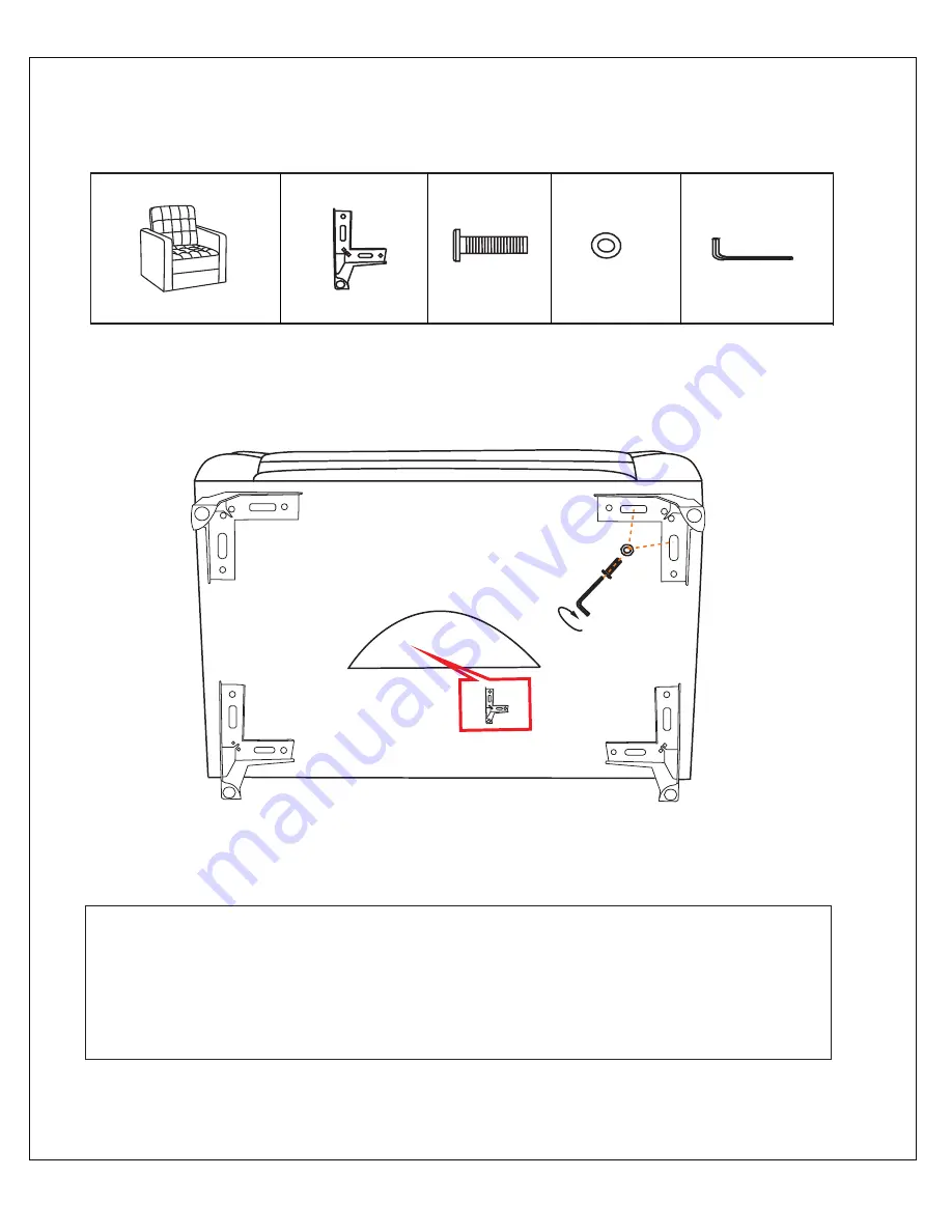 J.Burrows PRESTON JBPRE1SEBK Assembly Instructions Download Page 3